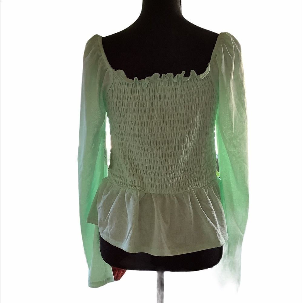 Lily White...Long Sleeve Blouse 